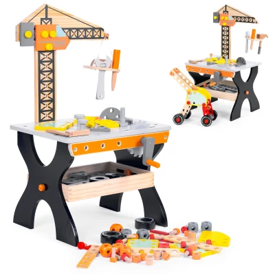 ECOTOYS TL812003 Drevená dielňa s náradím