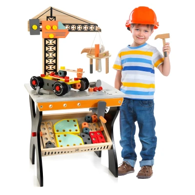 ECOTOYS TL812003 Drevená dielňa s náradím