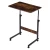 ModernHome TH-LD-7-16 Stolík na notebook s kolieskami pre posteľ alebo kreslo, starý orech