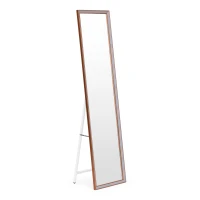 ModernHome GH-M2927 Stojacie zrkadlo 147 × 37 cm, hliníkový rám