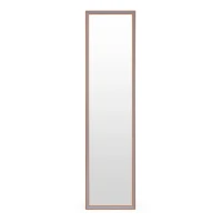 ModernHome GH-M2927 Stojacie zrkadlo 147 × 37 cm, hliníkový rám