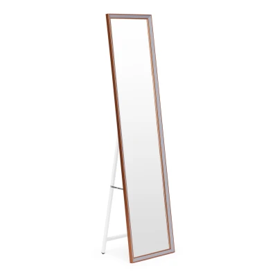 ModernHome GH-M2927 Stojacie zrkadlo 147 × 37 cm, hliníkový rám