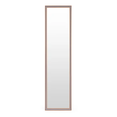 ModernHome GH-M2927 Stojacie zrkadlo 147 × 37 cm, hliníkový rám