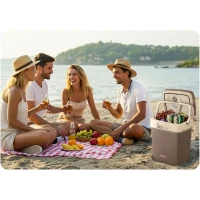 Berdsen 3827 Icemax ECO 29 l prenosná chladiaca taška do auta, tmavošedá