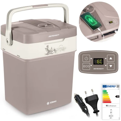 Berdsen 3827 Icemax ECO 29 l prenosná chladiaca taška do auta, tmavošedá