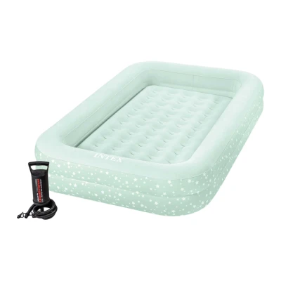 Intex 66810 Dětská nafukovací matrace 168 × 107 × 25 cm, zelená