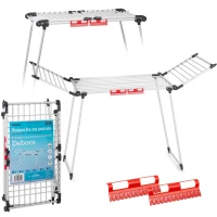 Massido 688300 Stojanový sušák na prádlo Debora 19 m, bílý 