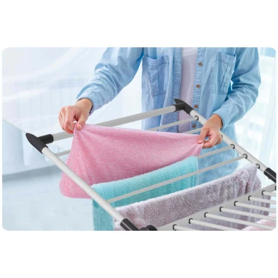 Massido 688300 Stojanový sušák na prádlo Debora 19 m, bílý 