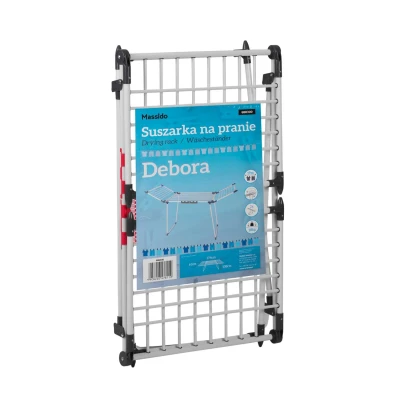 Massido 688300 Stojanový sušák na prádlo Debora 19 m, bílý 