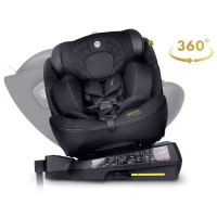 Nukido 710120 Autosedačka Aero Line ISOFIX, i-Size 40-150 cm, 0-12 let, černá