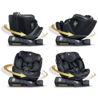 Nukido 710120 Autosedačka Aero Line ISOFIX, i-Size 40-150 cm, 0-12 let, černá
