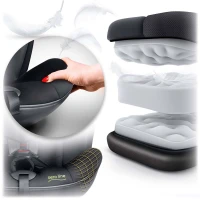 Nukido 710120 Autosedačka Aero Line ISOFIX, i-Size 40-150 cm, 0-12 let, černá