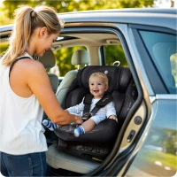Nukido 710120 Autosedačka Aero Line ISOFIX, i-Size 40-150 cm, 0-12 let, černá