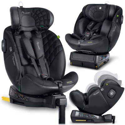 Nukido 710120 Autosedačka Aero Line ISOFIX, i-Size 40-150 cm, 0-12 let, černá