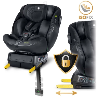 Nukido 710120 Autosedačka Aero Line ISOFIX, i-Size 40-150 cm, 0-12 let, černá