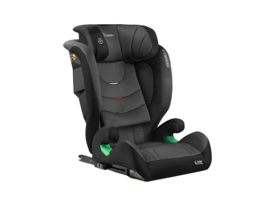 Nukido 710012 Louis Soft autosedačka ISOFIX, 15 - 36 kg, černo-šedá