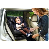 Autosedačka Nukido 710121 Aero Line ISOFIX, i-Size 40-150 cm, 0-12 rokov, čierna a modrá