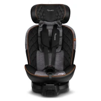Nukido 710100 Autosedačka Prestige Line ISOFIX, i-Size 40-150 cm, 0-36 kg, černo-šedá