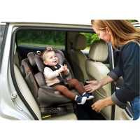 Nukido 710100 Autosedačka Prestige Line ISOFIX, i-Size 40-150 cm, 0-36 kg, černo-šedá