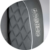 Nukido 710001 Autosedačka Louis ISOFIX 15 - 36 kg, 100-150 cm, šedá 