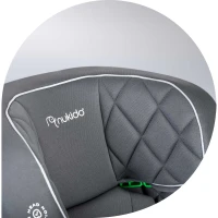 Nukido 710001 Autosedačka Louis ISOFIX 15 - 36 kg, 100-150 cm, šedá 