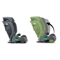 Nukido 710001 Autosedačka Louis ISOFIX 15 - 36 kg, 100-150 cm, šedá 