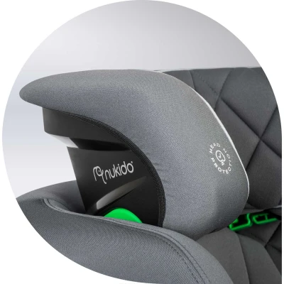 Nukido 710001 Autosedačka Louis ISOFIX 15 - 36 kg, 100-150 cm, šedá 