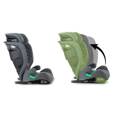 Nukido 710001 Autosedačka Louis ISOFIX 15 - 36 kg, 100-150 cm, šedá 