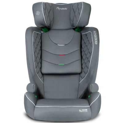 Nukido 710001 Autosedačka Louis ISOFIX 15 - 36 kg, 100-150 cm, šedá 