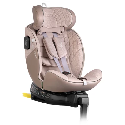 Nukido 710122 Autosedačka Aero Line ISOFIX, i-Size 40-150 cm, 0-12 let, béžová