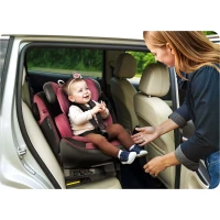 Autosedačka Nukido 710102 Prestige Line ISOFIX, i-Size 40-150 cm, 0-36 kg, čierna a ružová 