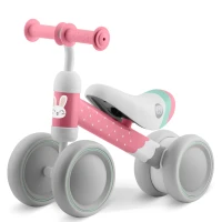 Ricokids 760600 Trojkolový balančný bicykel pre deti, ružový