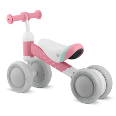 Ricokids 760600 Trojkolový balančný bicykel pre deti, ružový