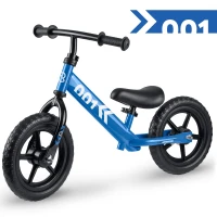 Ricokids 760701 Detská balančná bicykel, modrá