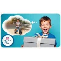 Ricokids 760701 Detská balančná bicykel, modrá