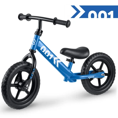 Ricokids 760701 Detská balančná bicykel, modrá