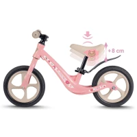 Ricokids 760503 FUNNU detský balančný bicykel, ružový