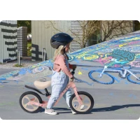Ricokids 760503 FUNNU detský balančný bicykel, ružový