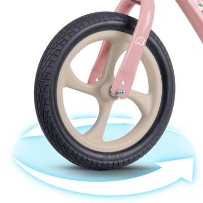 Ricokids 760503 FUNNU detský balančný bicykel, ružový