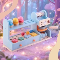 Nukido NK-880 Dřevěná kavárna a zmrzlinárna 