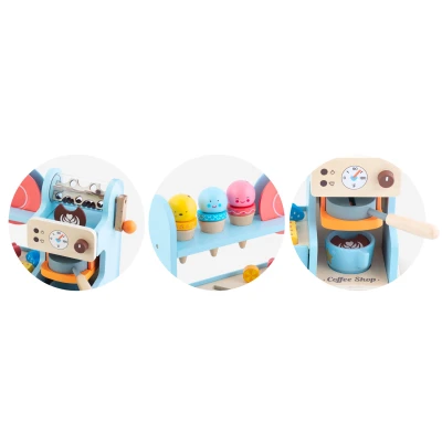 Nukido NK-880 Dřevěná kavárna a zmrzlinárna 