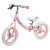 Ricokids 760801 Zábavná dobrodružná balančná bicykel, ružová