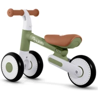 Nukido NK-603 Detský balančný bicykel, biely a zelený