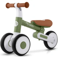 Nukido NK-603 Detský balančný bicykel, biely a zelený