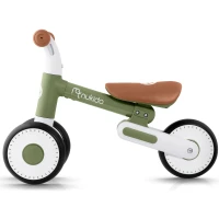 Nukido NK-603 Detský balančný bicykel, biely a zelený