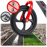 Ricokids 760501 Dětské odrážedlo FUNNU, černo-červený
