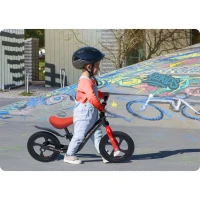 Ricokids 760501 Dětské odrážedlo FUNNU, černo-červený