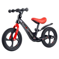 Ricokids 760501 Dětské odrážedlo FUNNU, černo-červený