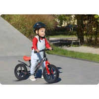 Ricokids 760501 Dětské odrážedlo FUNNU, černo-červený