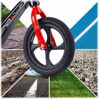 Ricokids 760501 Dětské odrážedlo FUNNU, černo-červený